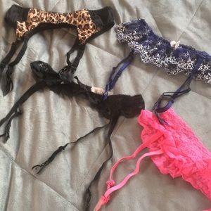 4 garter belts